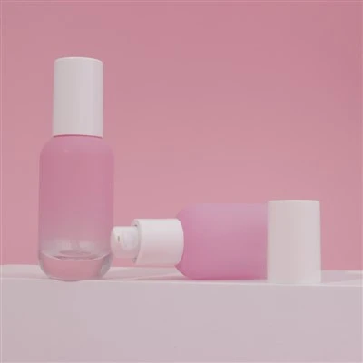 Pyöreä Cosmetics Glass Foundation -pullo